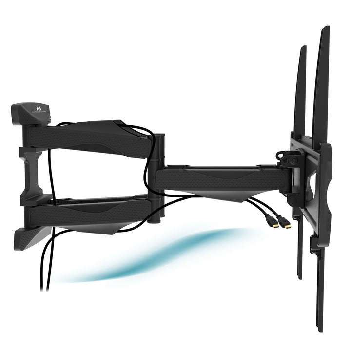 Support TV 26-55" jusqu'à 45kg VESA 400x400 noir Maclean MC-781