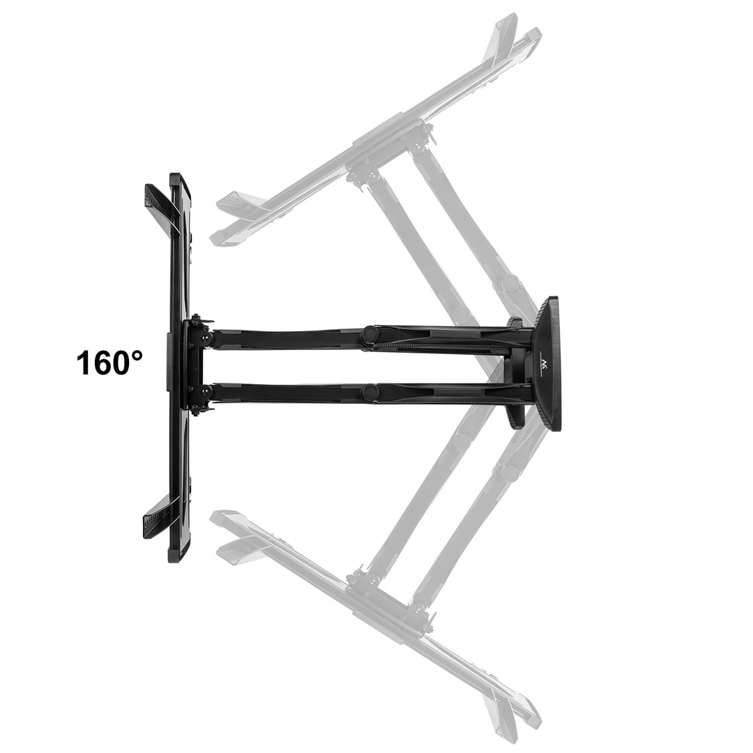 TV-ondersteuning 26-55" tot 45kg VESA 400x400 zwart Maclean MC-781