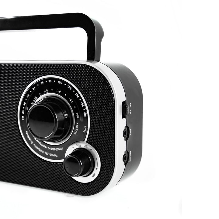 Radio de cuisine mobile AM/FM CR1140 Camry noir