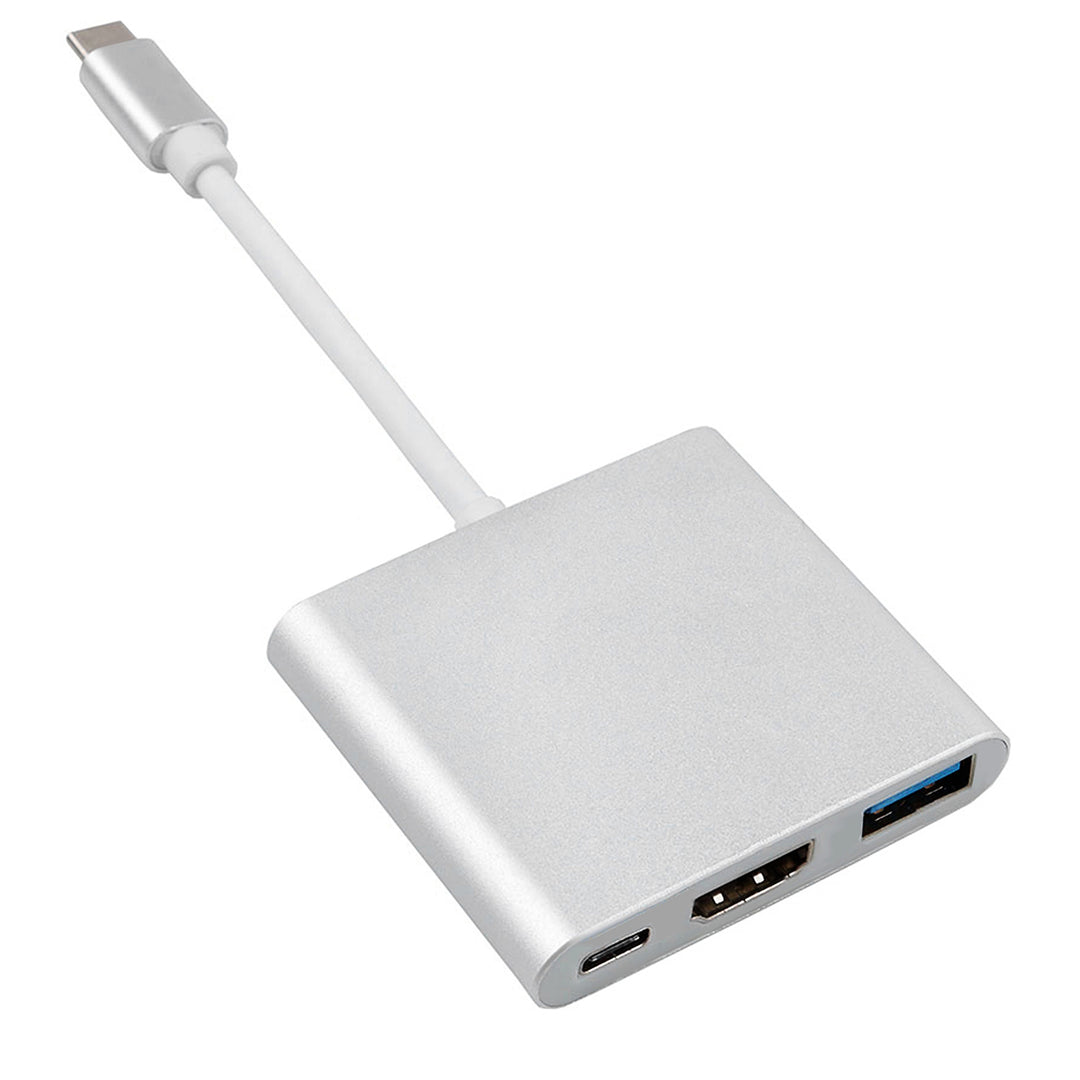 USB-C-adapter - USB type C/F /HDMI 4K / USB 3.0 Maclean MCTV-8