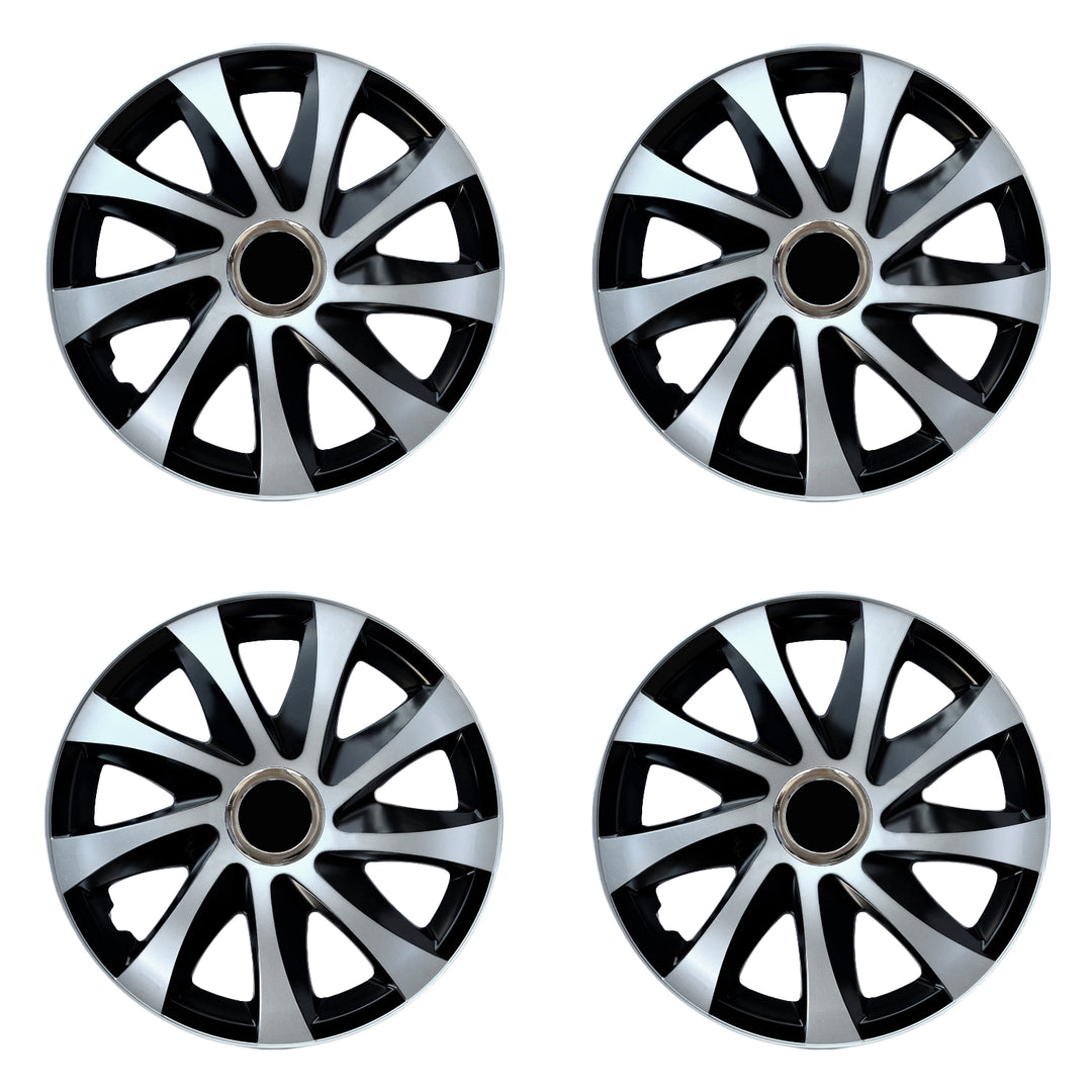 Wieldoppen 16" Drift Extra modern zilver NRM