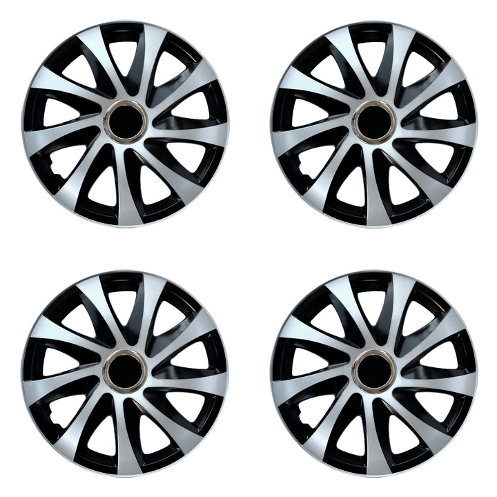Wieldoppen 16" Drift Extra modern zilver NRM
