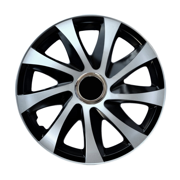Wieldoppen 16" Drift Extra modern zilver NRM