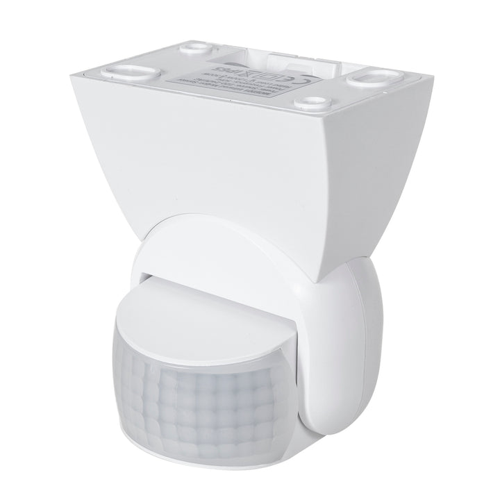 Détecteur de mouvement infrarouge PIR Modern Range 12 m Couleur Blanc IP65 Maclean Energy MCE201W