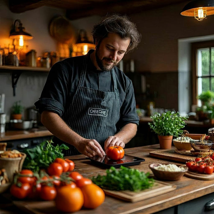Digitale keukenweegschaal met tarrafunctie, kleur zwart GreenBlue GB171