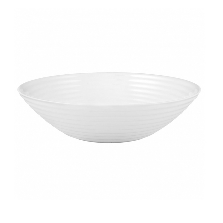 Luminarc 06455 Saladier Rond 20cm Blanc En Verre Trempé Blanc