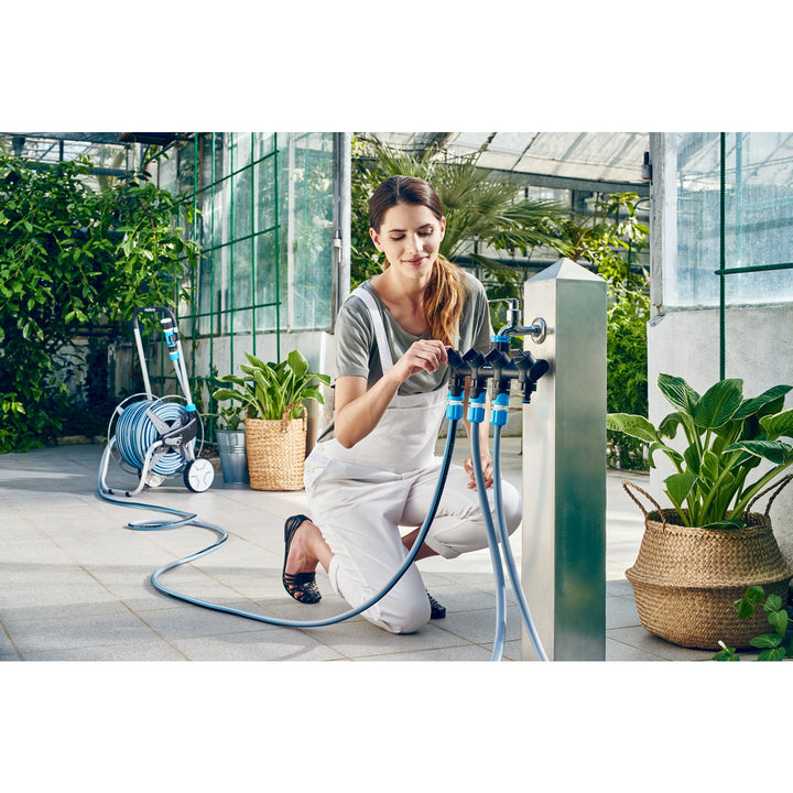 Cellfast 4-weg tuinslangsplitter - Ergo IDEAL LINE™ PLUS
