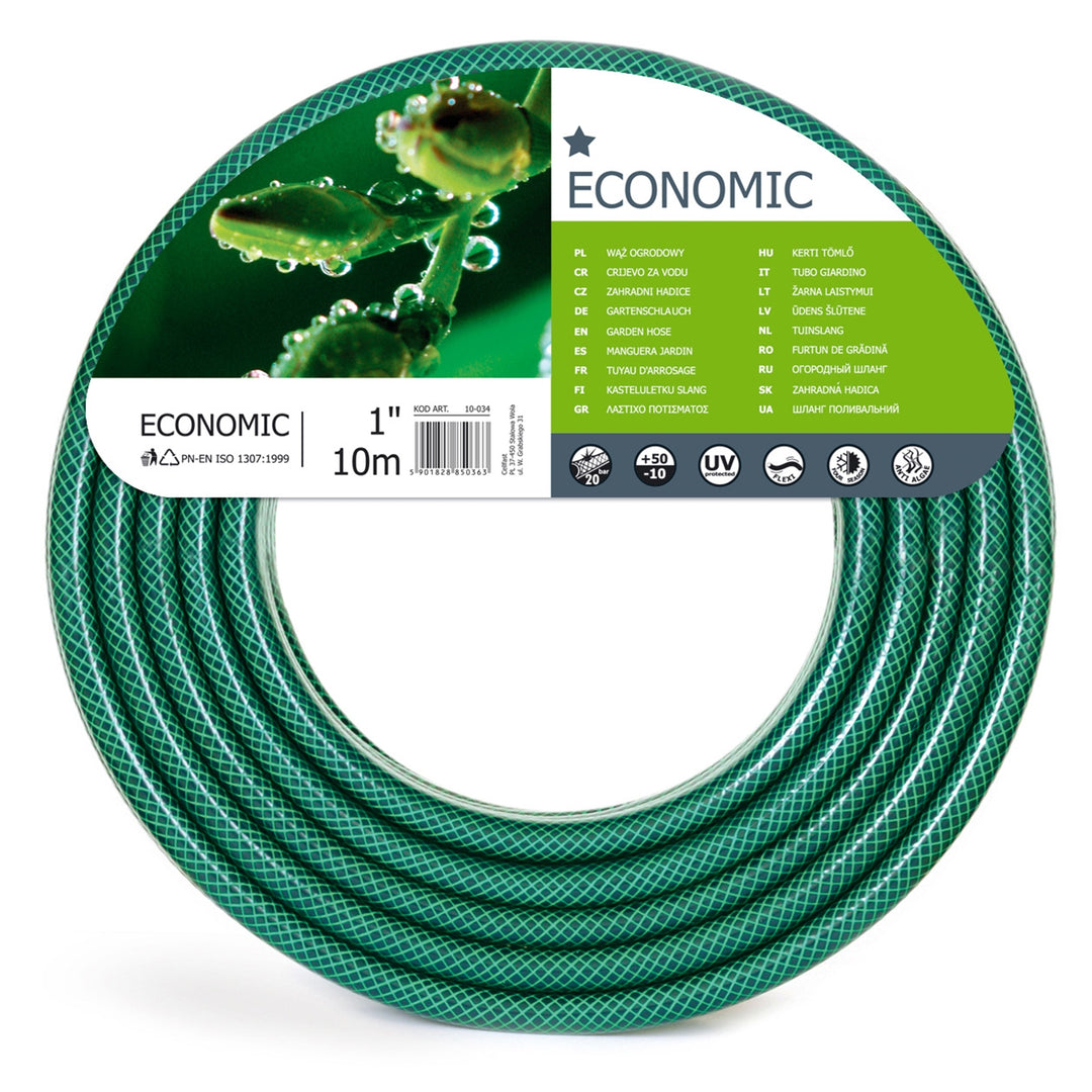 Tuyau d'arrosage économique Cellfast 1" 10m PVC matériel