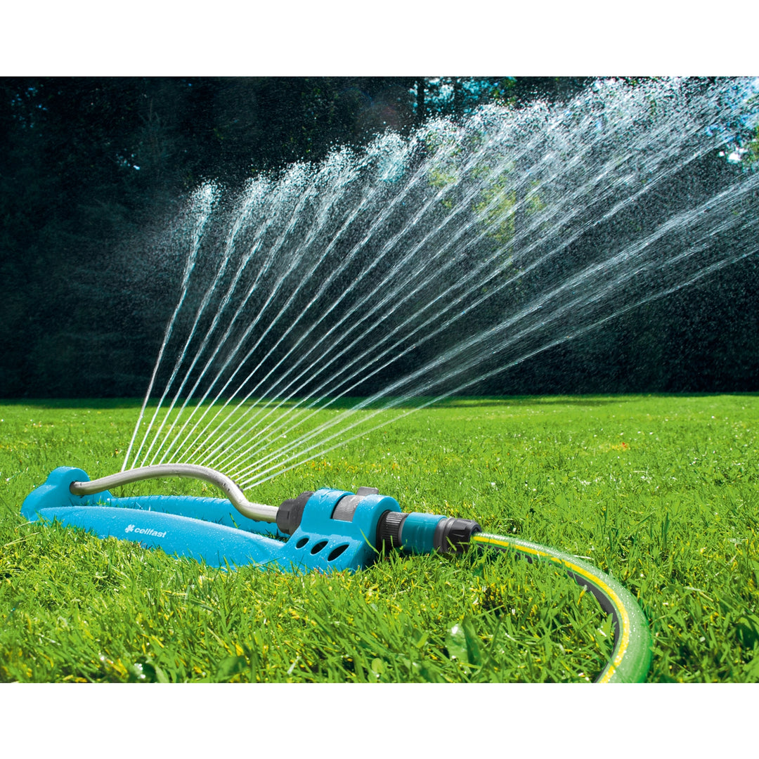 Arroseur de navette Cellfast Turbo super pratique dans le jardin