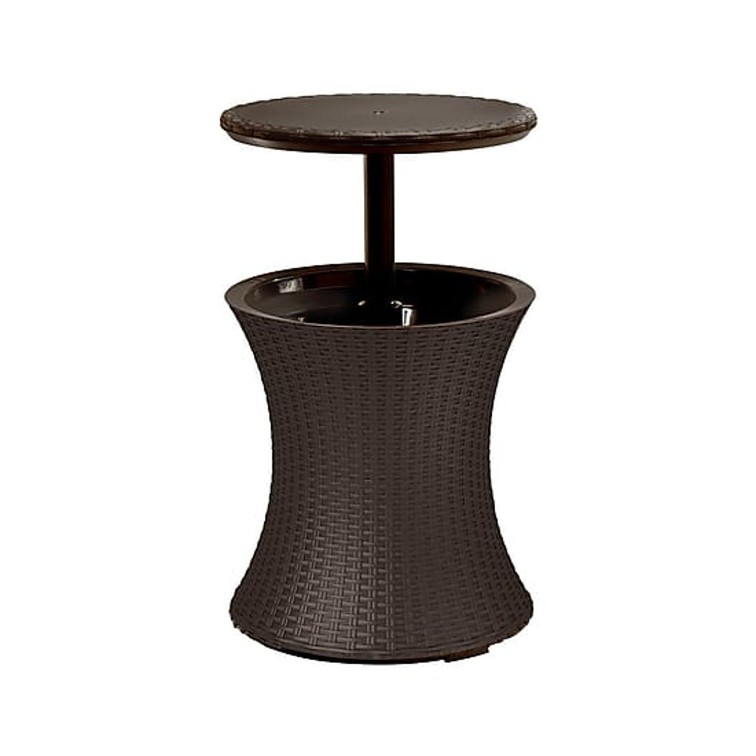 Glacière-bar Keter Coolbar Rattan marron en polyrotin 30 L