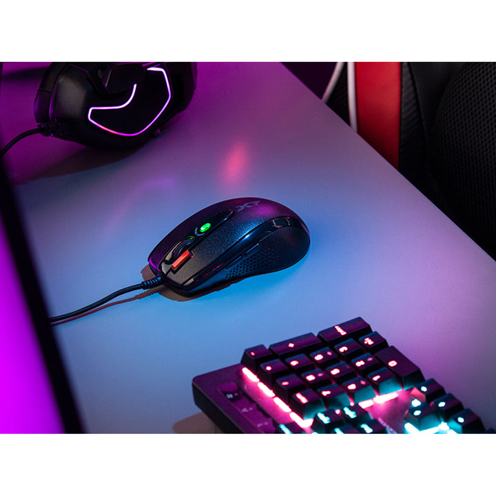 X710 XGame Extra Fire 2000DPI A4Tech souris noire Oscar