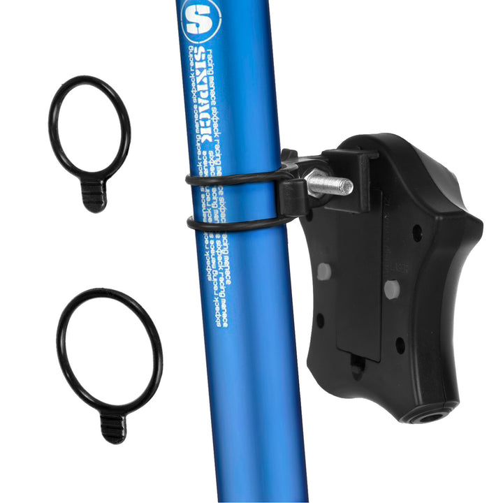 Lampe de Poche de Vélo Maclean Energy MCE208 - 7 modes - 5 LED avec avertissement de distance laser