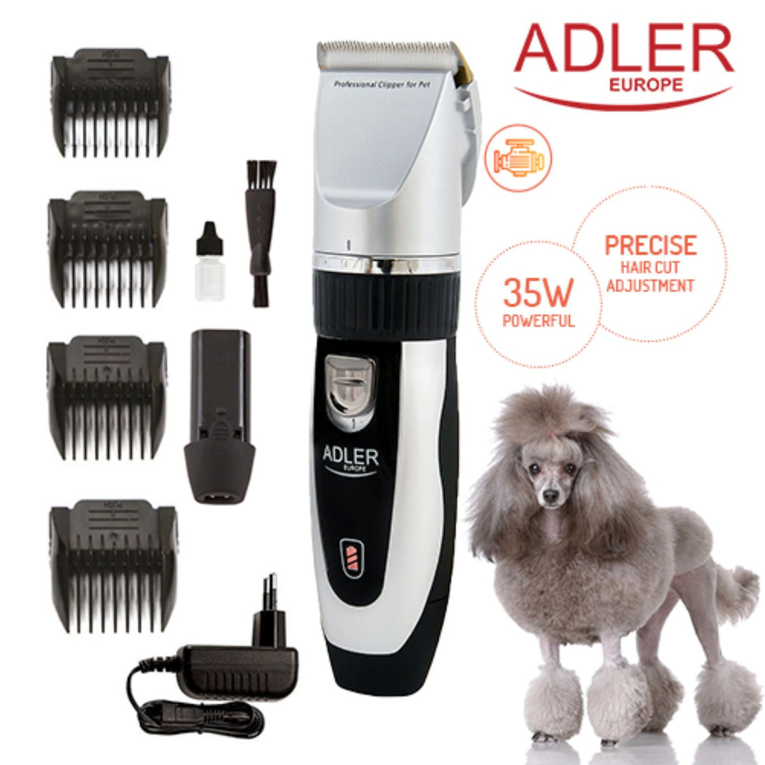 Adler AD 2823 dierentondeuse met titanium kop