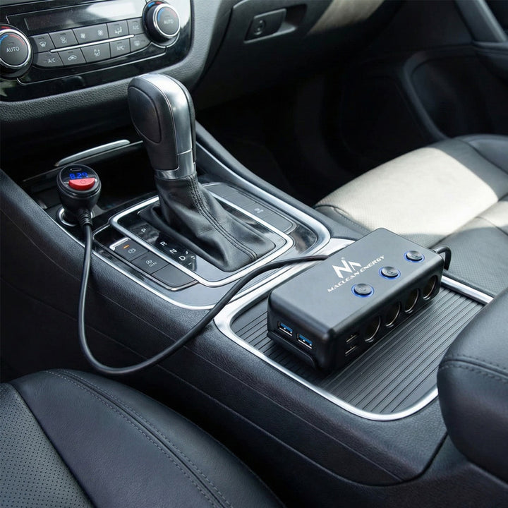 Adaptateur allume-cigare 12-24V 4xUSB PD QC Maclean MCE218