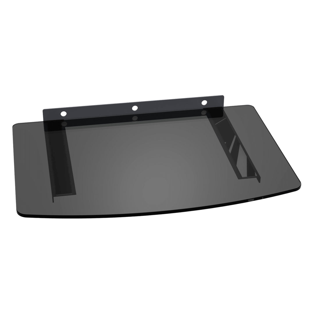 ÉTAGÈRES DE VERRE PORTE RTV SOUS TUNER DVD DÉCODEUR AV CONSOLE