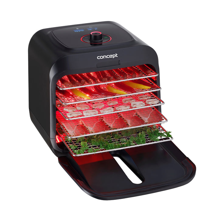 Concept Infra 500W Food Dryer: fruits, légumes, champignons, herbes, fleurs et viande