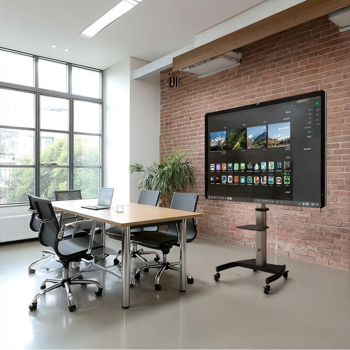 Support universel pour téléviseurs  avec hauteur réglable max 70" charge maximale 50 kg max VESA 600x400 Maclean Brackets MC-801