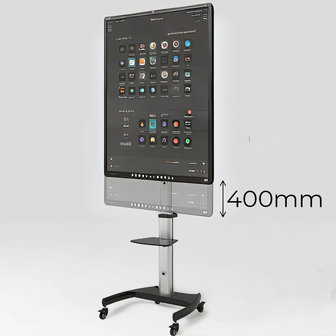 Support universel pour téléviseurs  avec hauteur réglable max 70" charge maximale 50 kg max VESA 600x400 Maclean Brackets MC-801