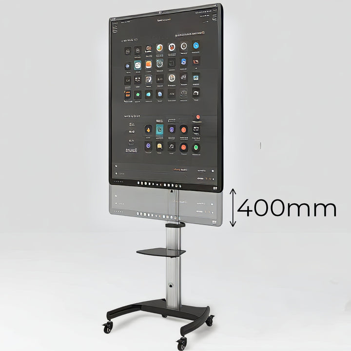 Support universel pour téléviseurs  avec hauteur réglable max 70" charge maximale 50 kg max VESA 600x400 Maclean Brackets MC-801
