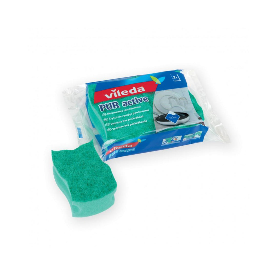 Voorgevormde keukenspons 2 stuks Vileda Pur Active