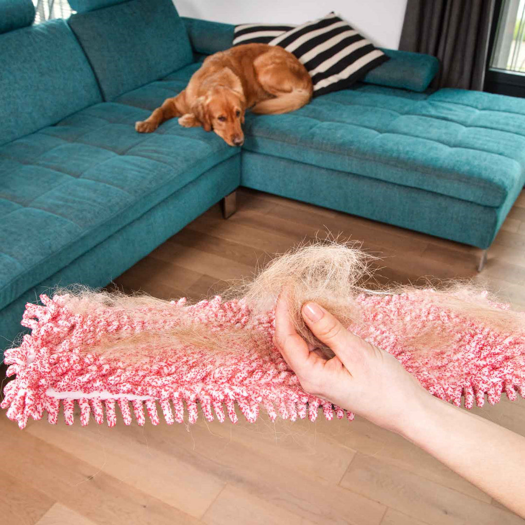 Microvezel vlakmop met Vileda Chenille 3D-handgreep