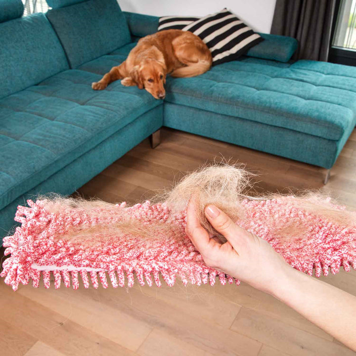 Microvezel vlakmop met Vileda Chenille 3D-handgreep