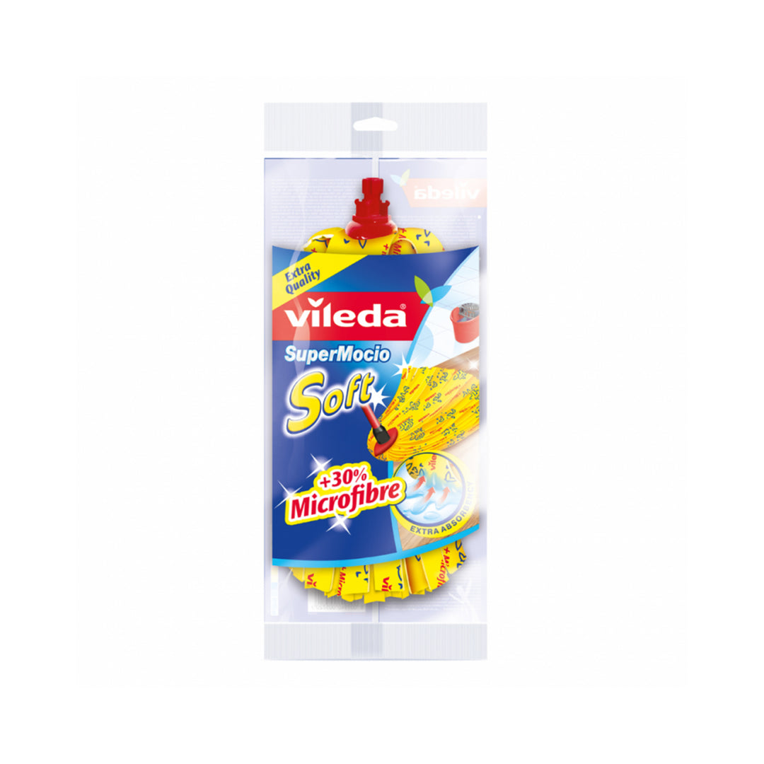 Recharge de vadrouille microfibre Vileda SuperMocio Soft