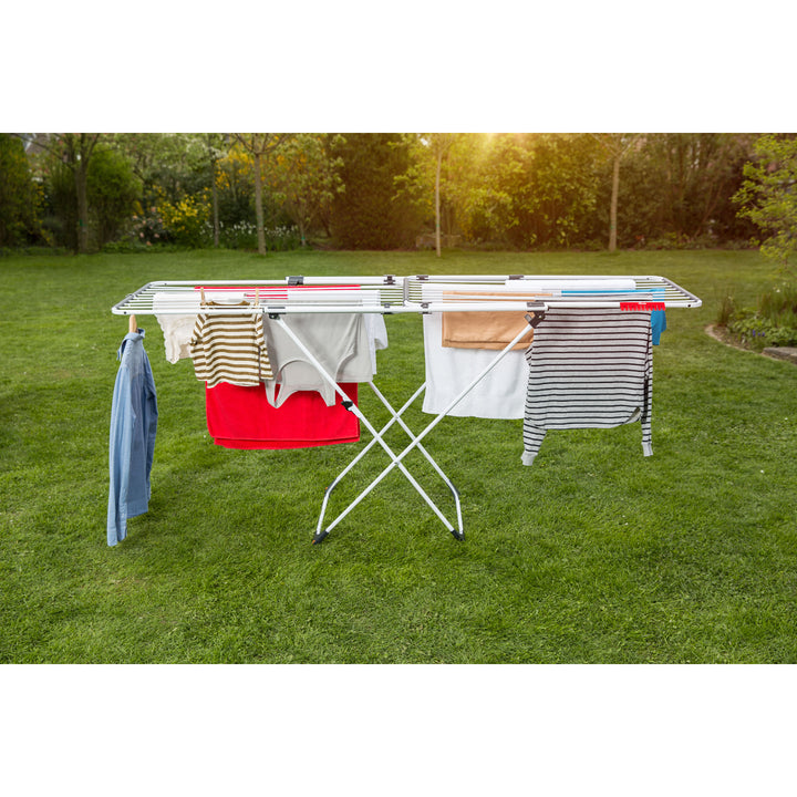 Séchoir à linge extensible Vileda Doble jusqu'à 209 cm de long