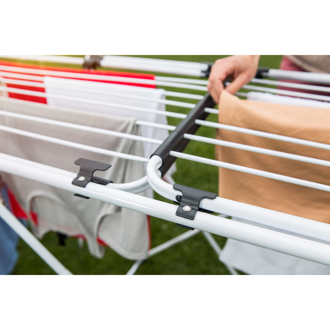 Séchoir à linge extensible Vileda Doble jusqu'à 209 cm de long