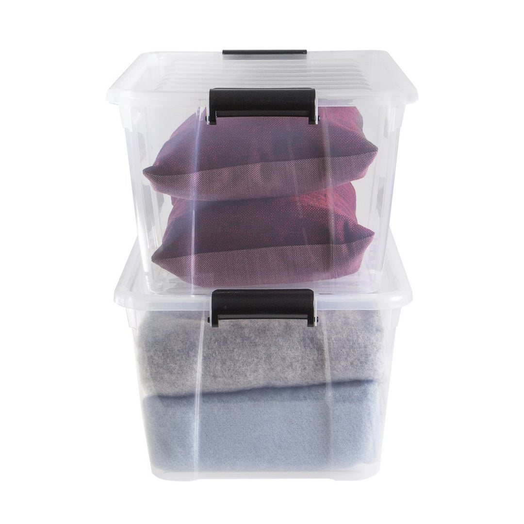 Boîte conteneur avec couvercle Plast Team HOME BOX 30L QUALITY