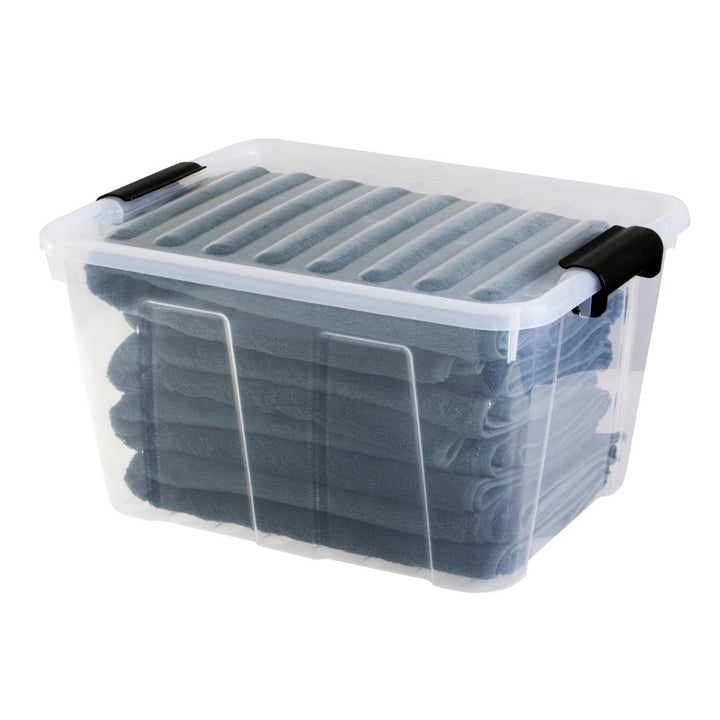 Boîte conteneur avec couvercle Plast Team HOME BOX 30L QUALITY