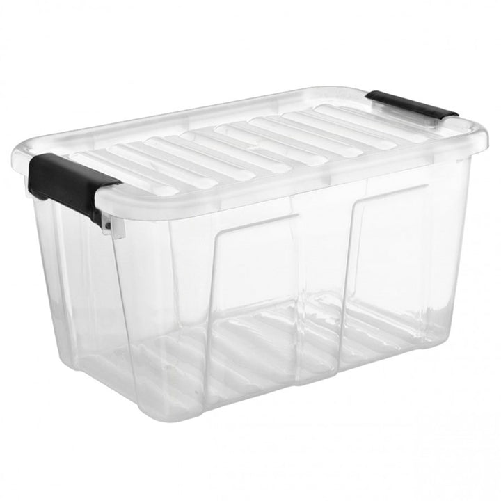 Boîte conteneur avec couvercle Plast Team HOME BOX 30L QUALITY