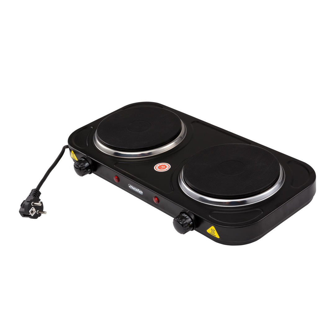 Mesko MS 6509 Cuisinière électrique à deux brûleurs Puissance : 2000W