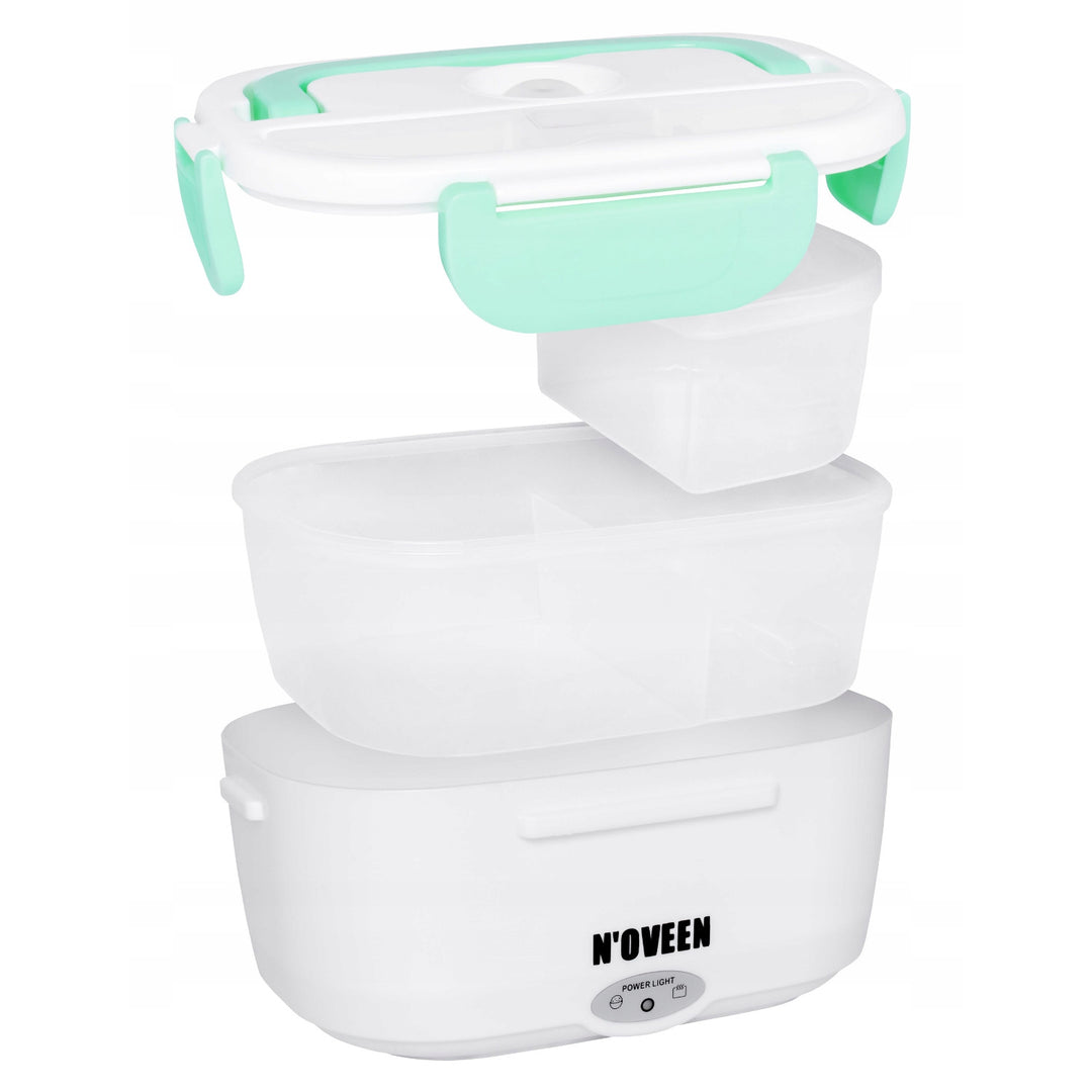 Chauffe-repas électrique pour boîte à lunch Noveen LB330, couleur menthe