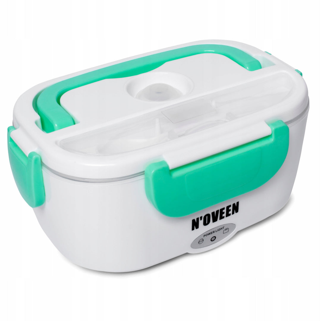 Chauffe-repas électrique pour boîte à lunch Noveen LB330, couleur menthe