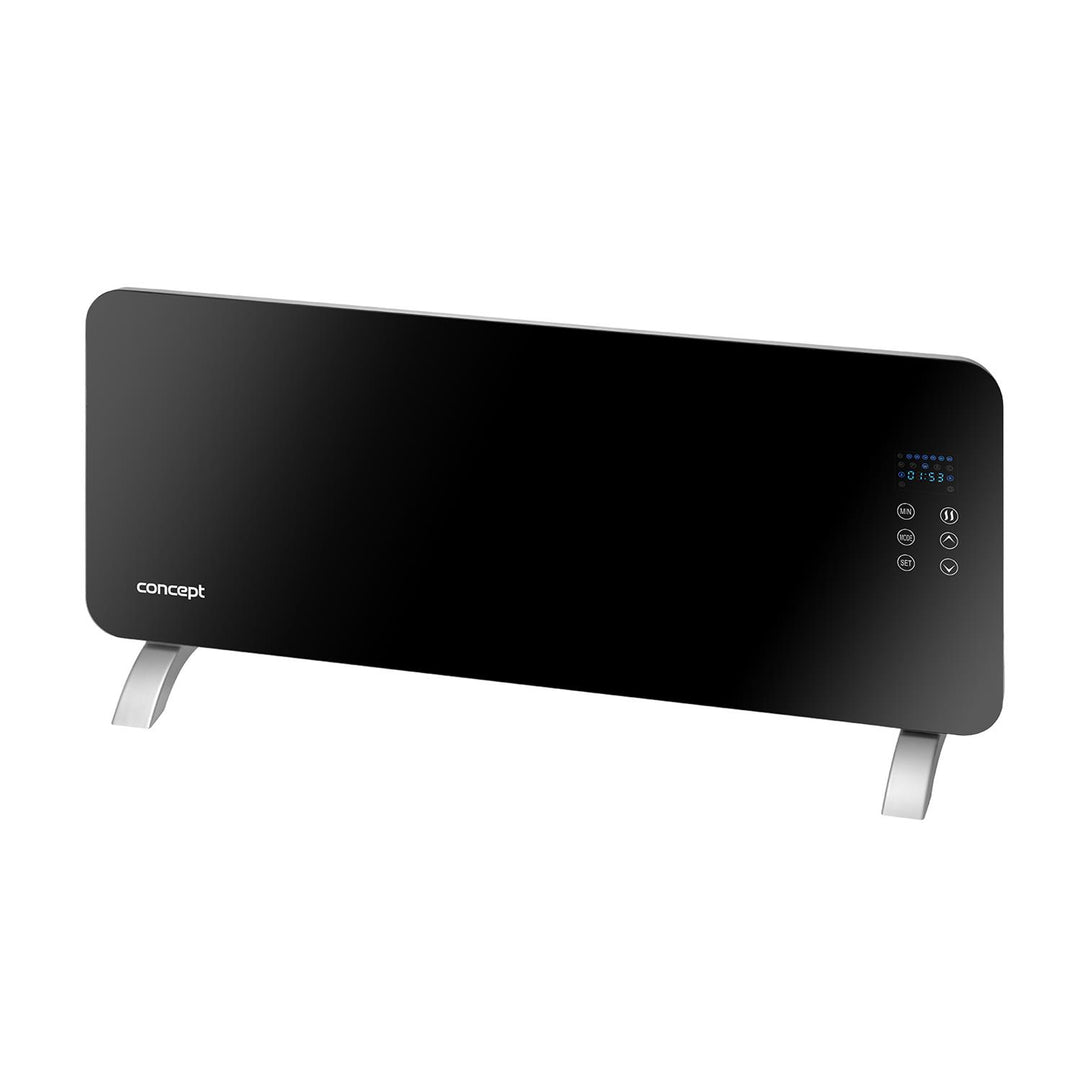 Convecteur Electrique En Verre Trempé Concept KS4010 Noir