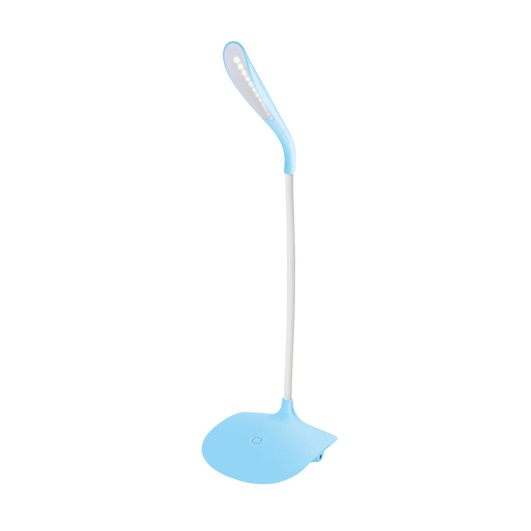 Platinet bureaulamp, flexibele arm, 3,5W, blauw, PDL01BL