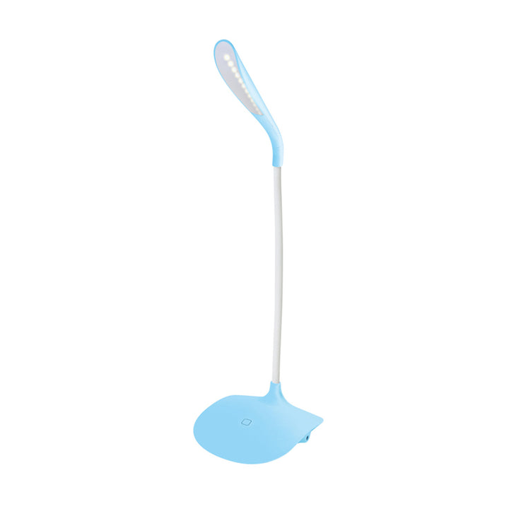 Platinet bureaulamp, flexibele arm, 3,5W, blauw, PDL01BL