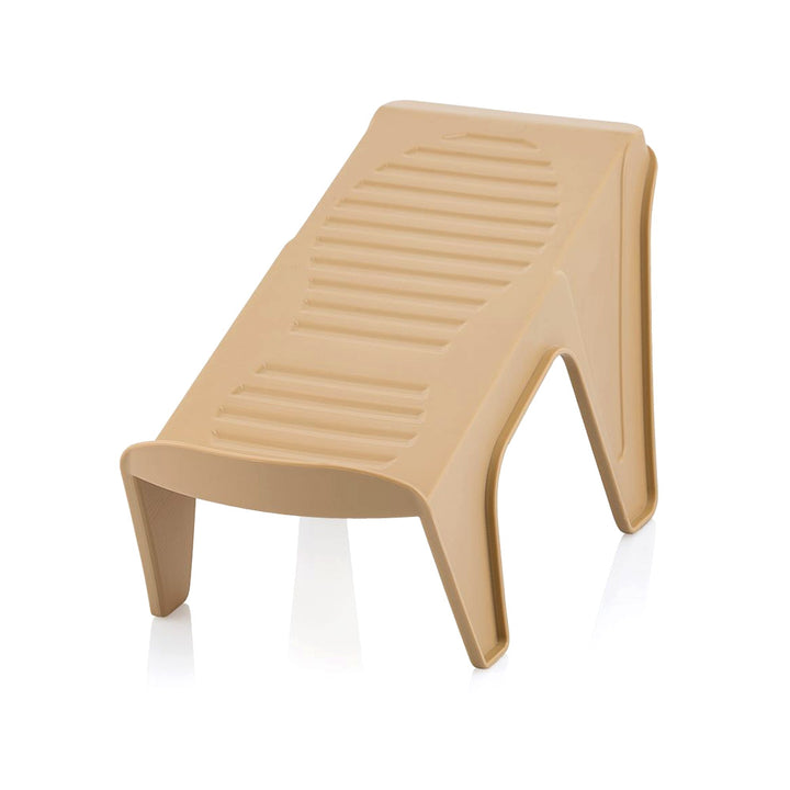 Lot de 4 supports de rangement pour chaussures Dunya - couleur crème