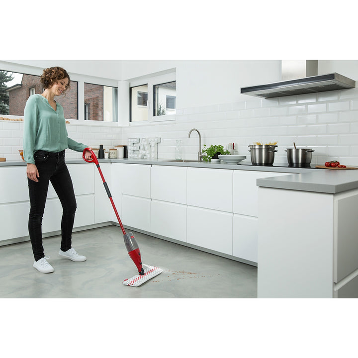 Mop avec nettoyeur rotatif Vileda Spray & Clean Couverture en microfibre double