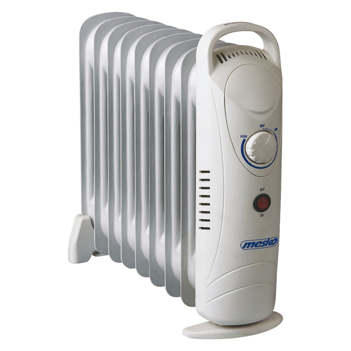 Chauffe-huile Mesko, 9 ailettes, 1000W, contrôle de la température, gris, MS 7805