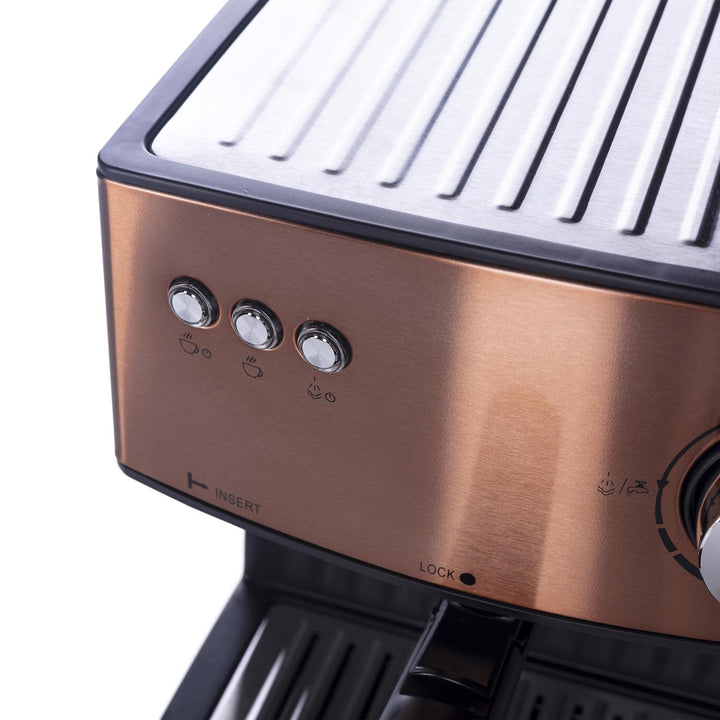 Machine à espresso Adler, 15 bars, 850W, mousseur à lait, AD4404cr