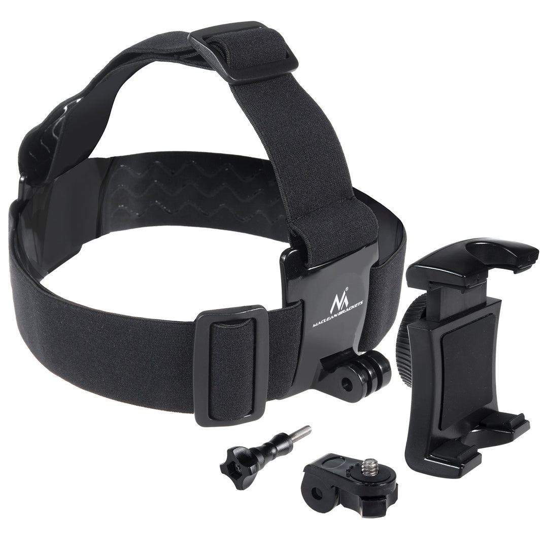 Support de tête sport téléphone caméra GoPro Maclean MC-825