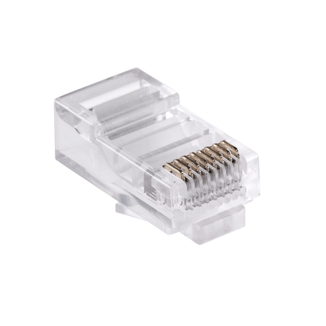 Connecteur téléphonique RJ45 8P 8C (cordon) set de 100 pièces