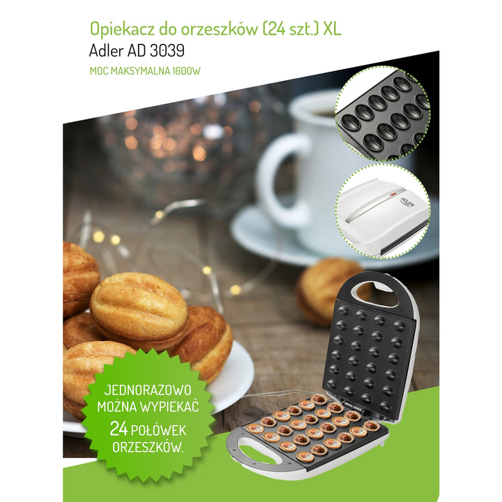 GÂTEAU POUR GÂTEAUX ORZESZKÓW 24 pcs ADLER AD3039