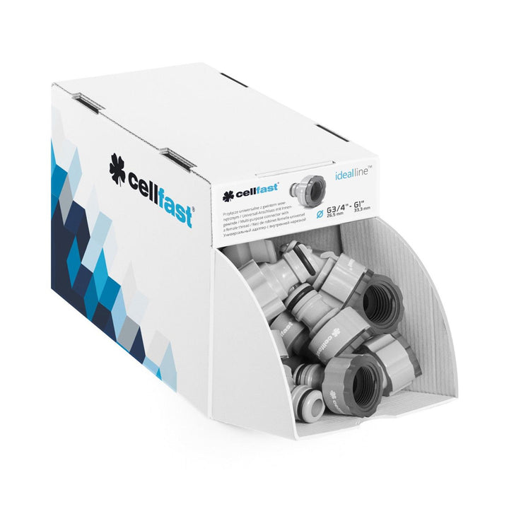 Universele aansluiting met binnendraad CELLFAST IDEAL G1/2" - G3/4" fitting