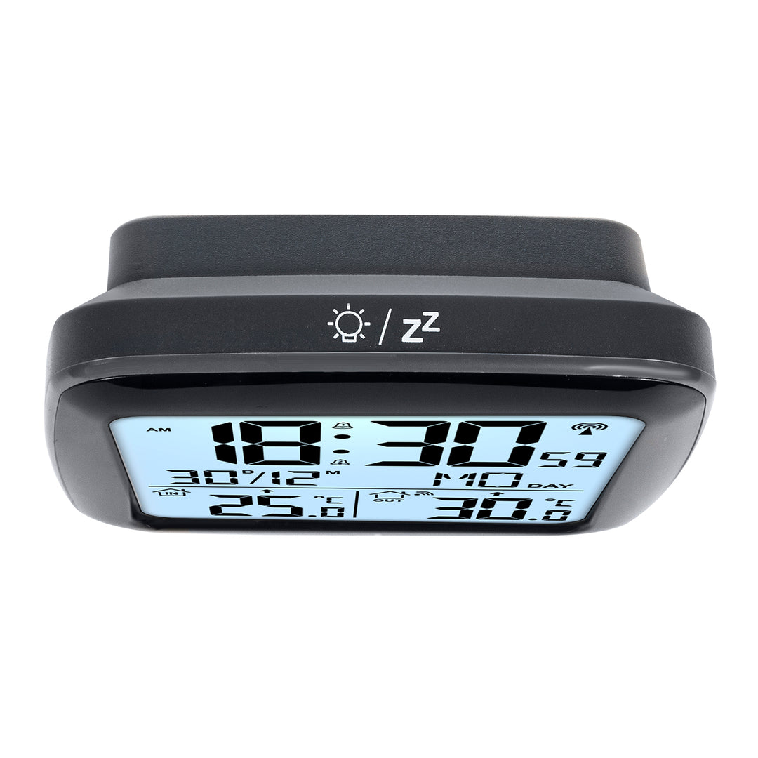 Station météo sans fil avec système DCF, calendrier, alarme GreenBlue GB542