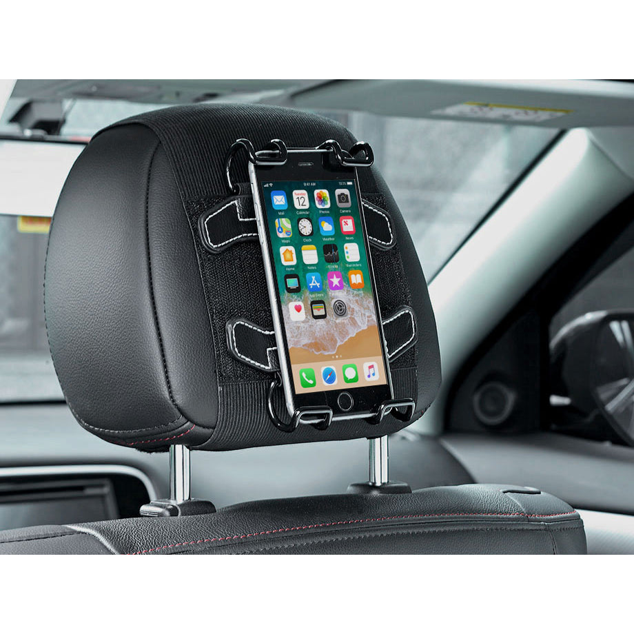 Support tablette smartphone voiture sur appui-tête avec bras reglables MC-816