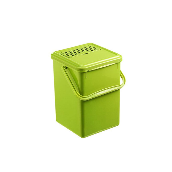 Seau à compost avec filtre à charbon Rotho Bio 8L