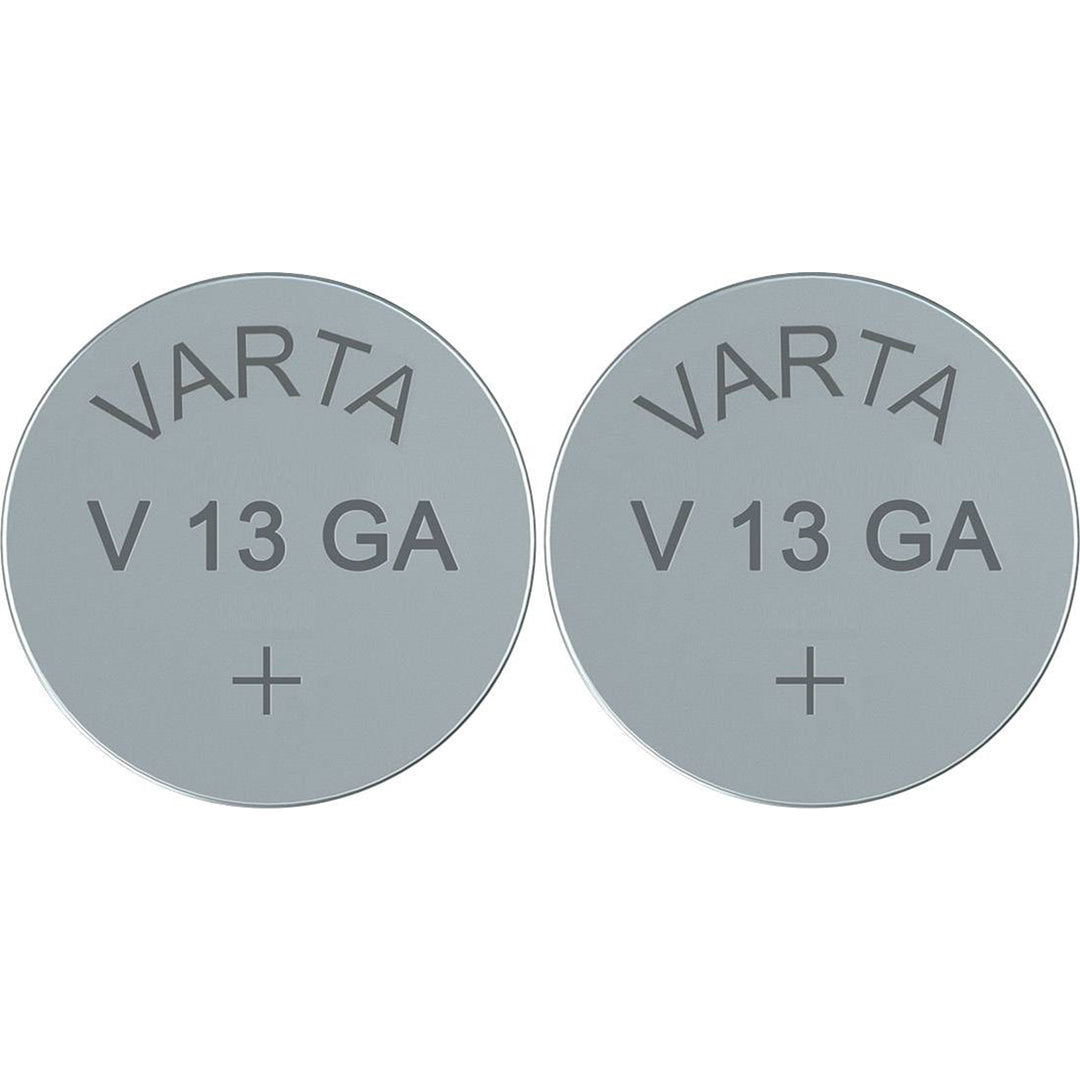 2x piles alcalines Varta V13GA LR44 AG13, de haute qualité
